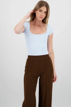 Shasa Square Neck Bodysuit