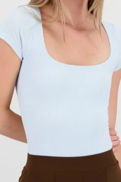 Shasa Square Neck Bodysuit