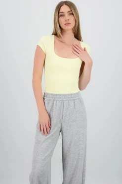 Shasa Square Neck Bodysuit