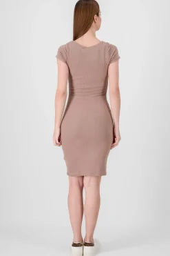 Shasa Square Neck Midi Dress