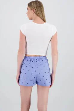 Shasa Square Neck Short Sleeve Top