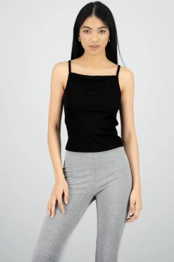 Shasa Squared Scoop Ribbed Top