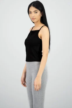 Shasa Squared Scoop Ribbed Top