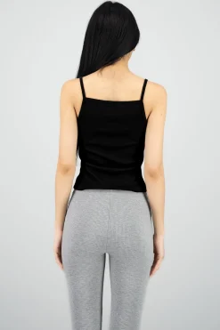 Shasa Squared Scoop Ribbed Top