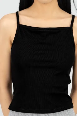 Shasa Squared Scoop Ribbed Top