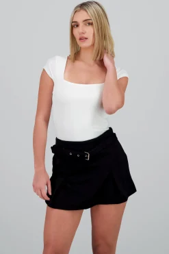 Shasa Squere Neckline Bodysuit