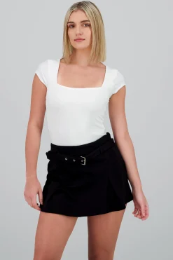 Shasa Squere Neckline Bodysuit
