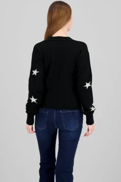 Shasa Star Button Cardigan