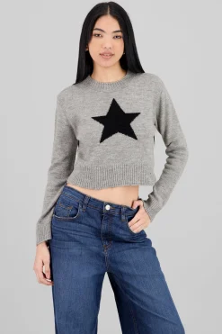 Shasa Star Detail Knit Sweater