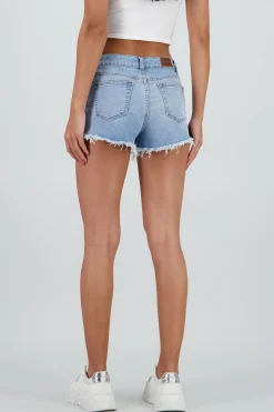 Shasa Star Print Fringe Shorts