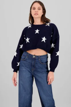 Shasa Stars Knitted Sweater