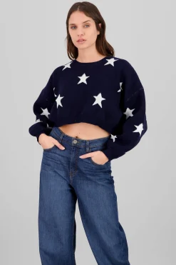 Shasa Stars Knitted Sweater