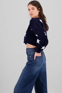 Shasa Stars Knitted Sweater