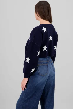 Shasa Stars Knitted Sweater
