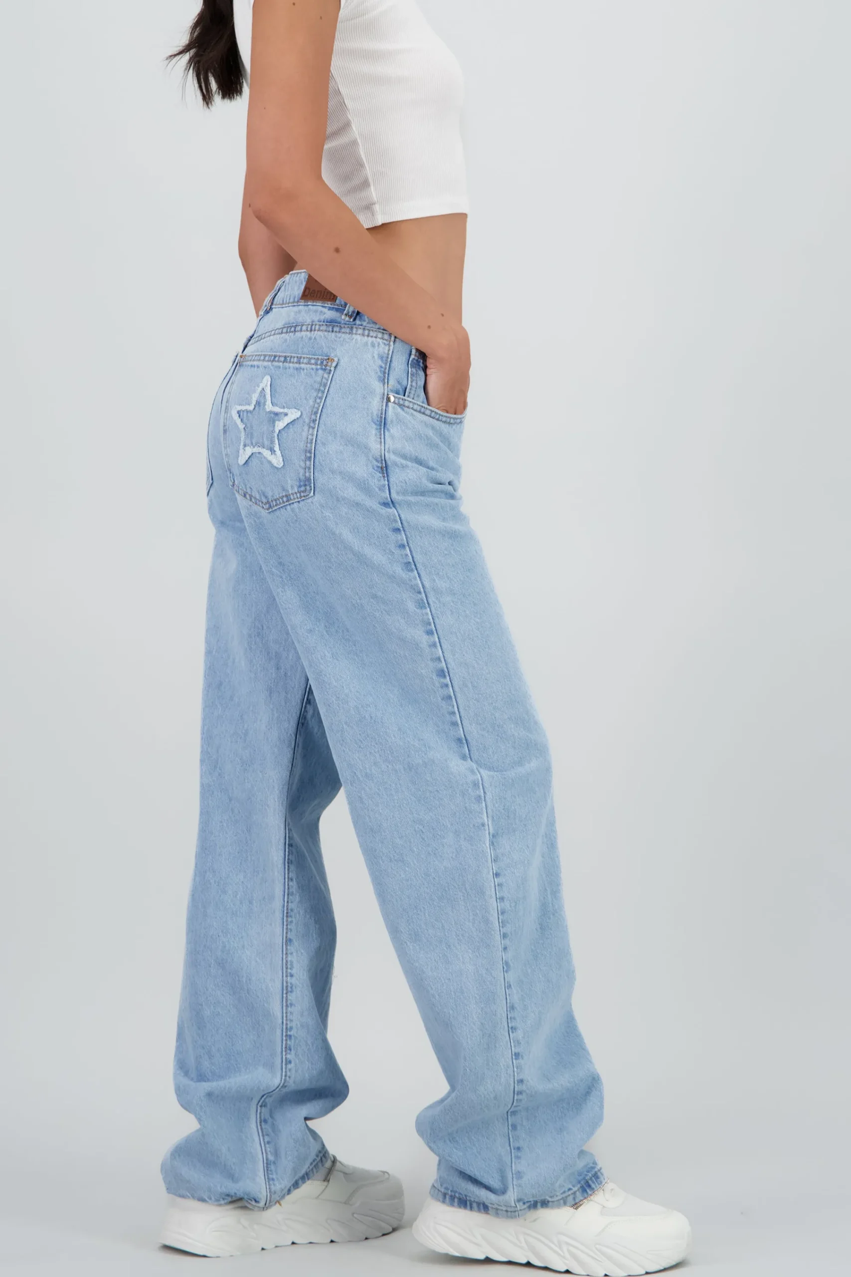 Shasa Stars Wide Leg Jeans