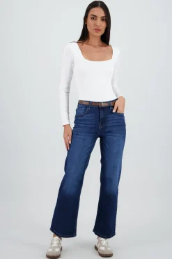 Shasa Straight Basic Cut Jeans