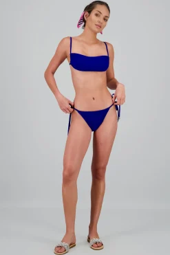 Shasa Straight Cut Textured Bandana Bikini