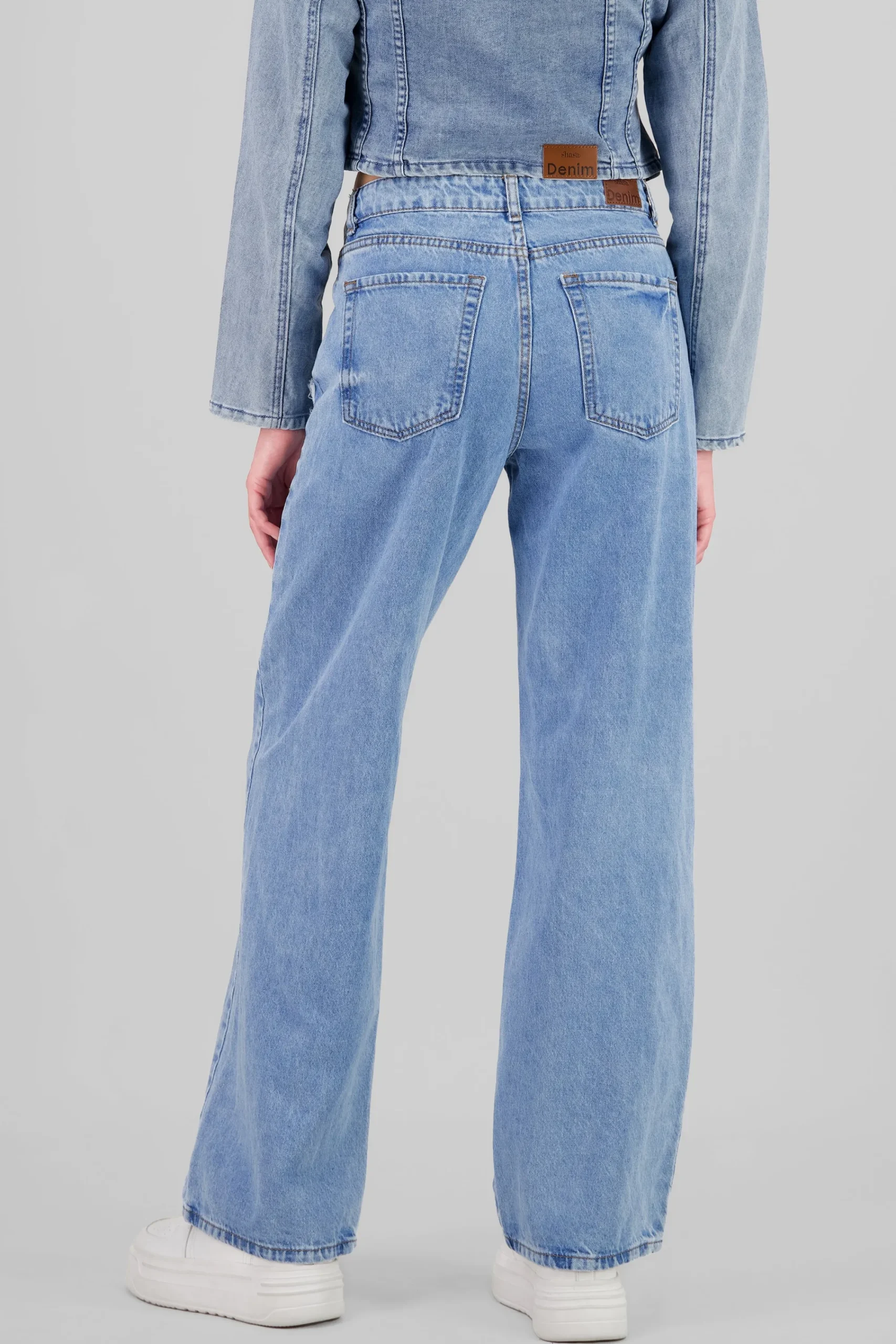 Shasa Straight Jeans with Hearts