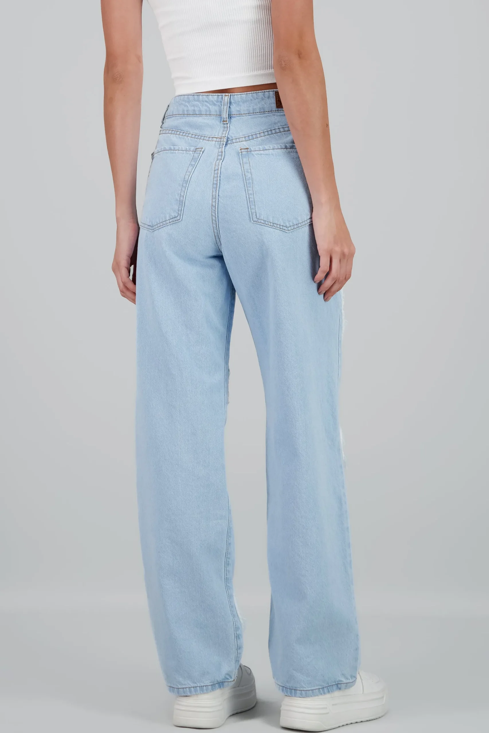 Shasa Straight Jeans with Hearts