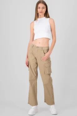 Shasa Straight Leg Cargo Jeans