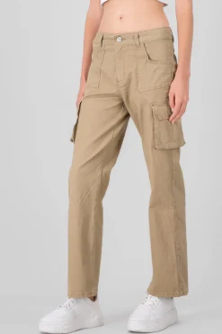 Shasa Straight Leg Cargo Jeans
