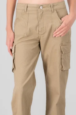 Shasa Straight Leg Cargo Jeans