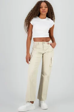 Shasa Straight Leg Cargo Jeans
