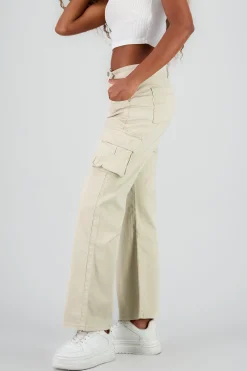 Shasa Straight Leg Cargo Jeans