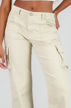 Shasa Straight Leg Cargo Jeans