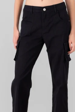Shasa Straight Leg Cargo Jeans