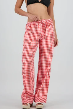 Shasa Straight Leg Drawstring Pants