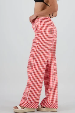 Shasa Straight Leg Drawstring Pants