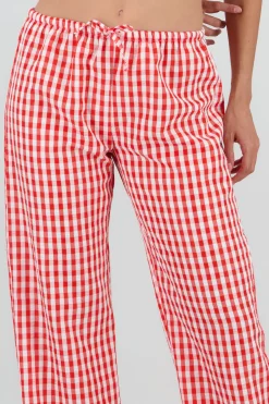 Shasa Straight Leg Drawstring Pants
