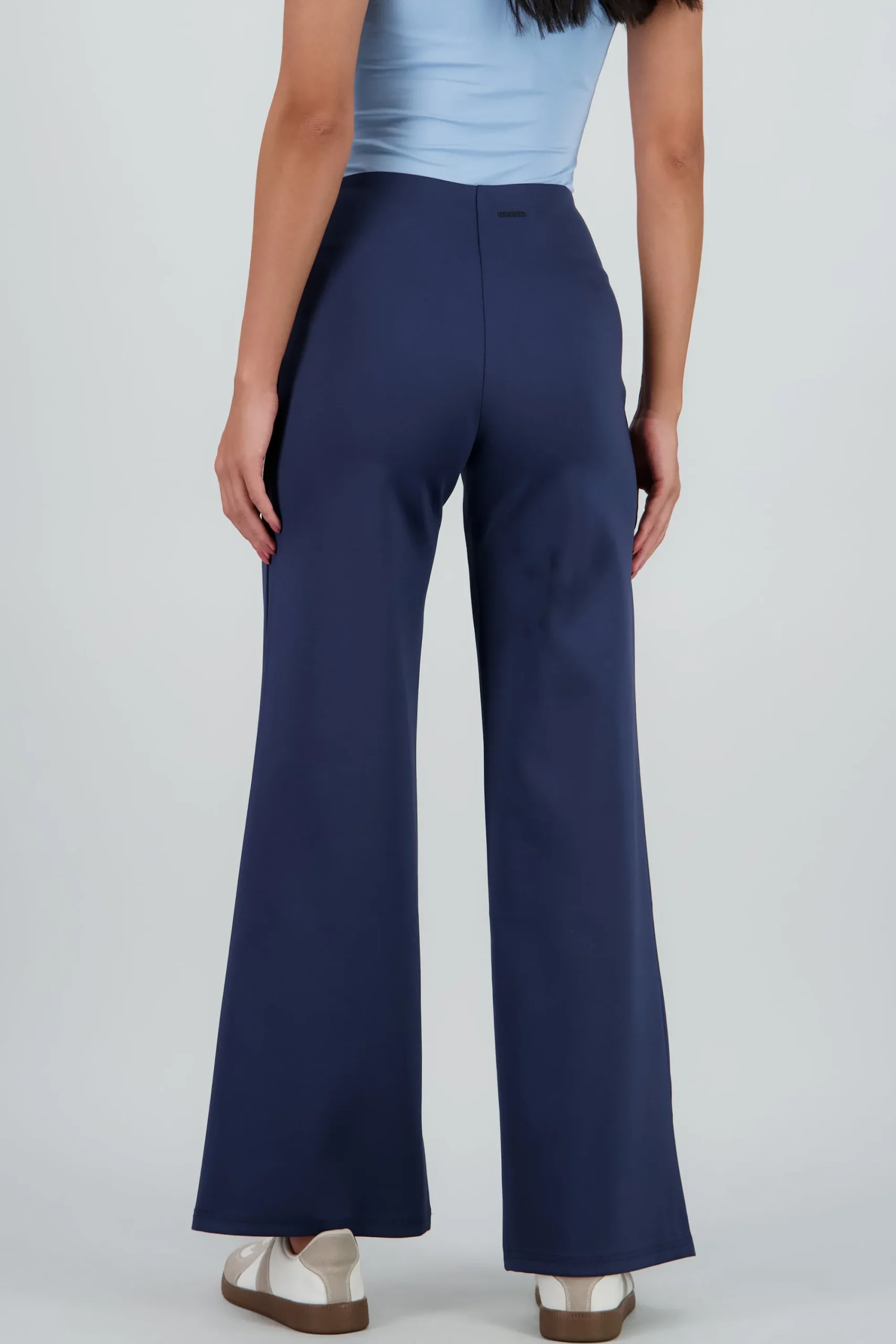 Shasa Straight Leg Pants with Seam Detail