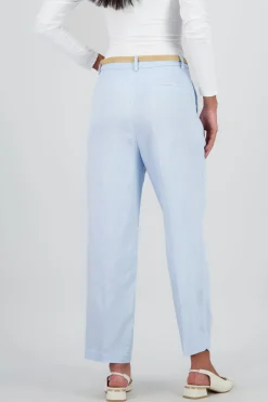 Shasa Straight Leg Solid Pants