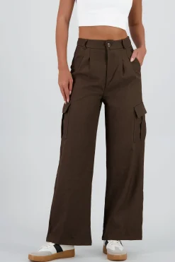 Shasa Straight Leg Solid Pants
