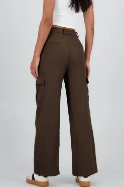 Shasa Straight Leg Solid Pants