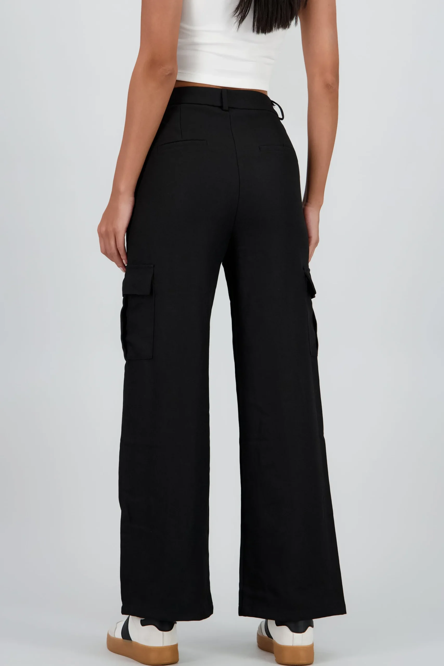 Shasa Straight Leg Solid Pants