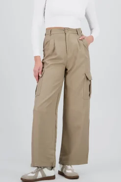 Shasa Straight Leg Solid Pants