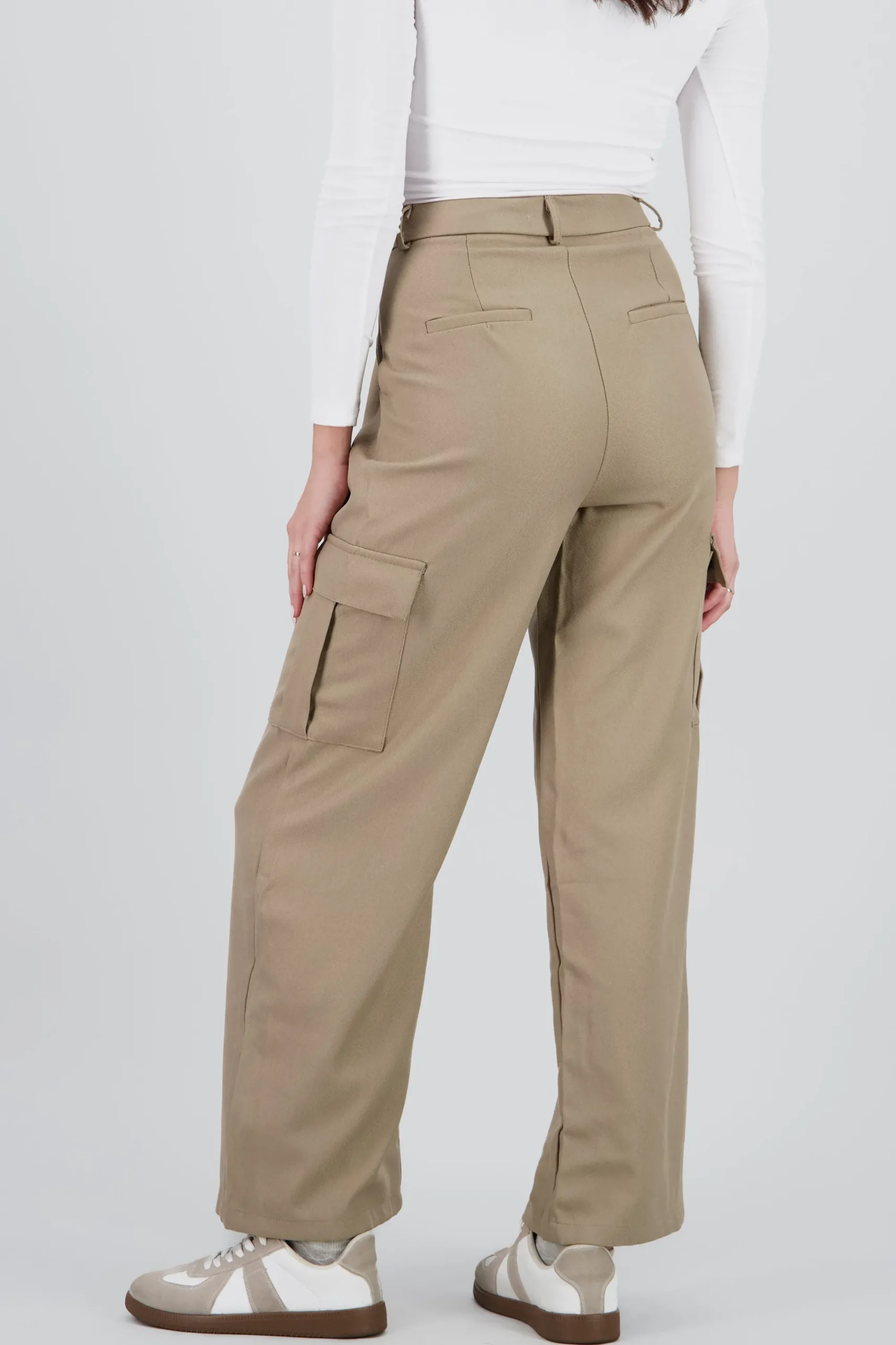 Shasa Straight Leg Solid Pants