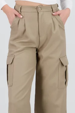 Shasa Straight Leg Solid Pants