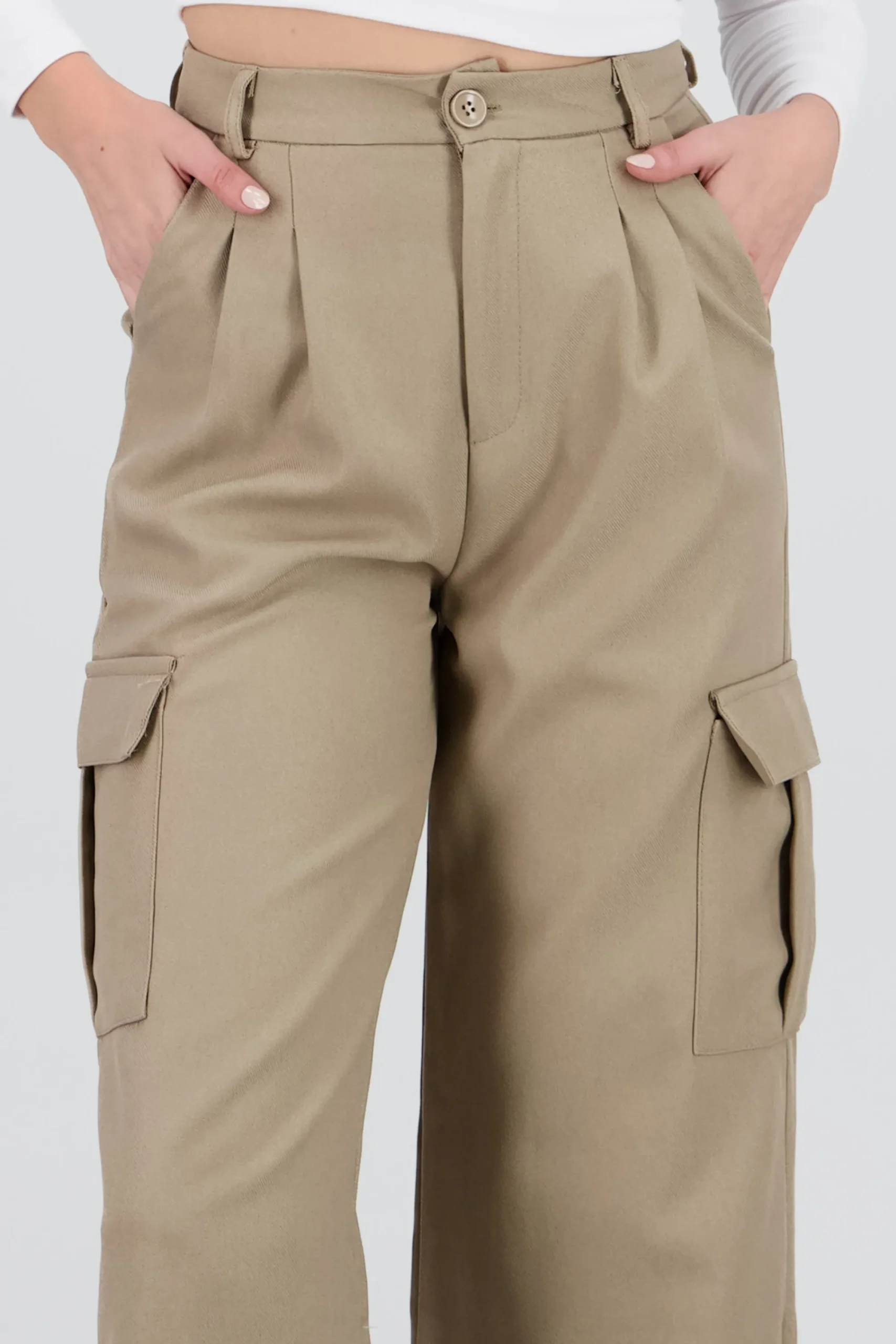 Shasa Straight Leg Solid Pants
