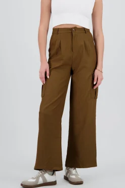 Shasa Straight Leg Solid Pants