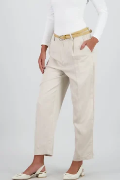 Shasa Straight Leg Solid Pants