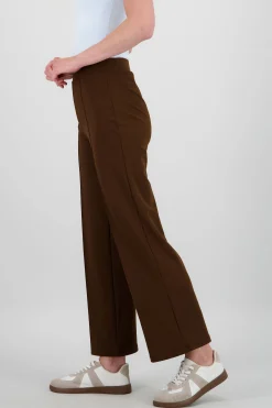Shasa Straight Pants with Seams