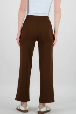 Shasa Straight Pants with Seams
