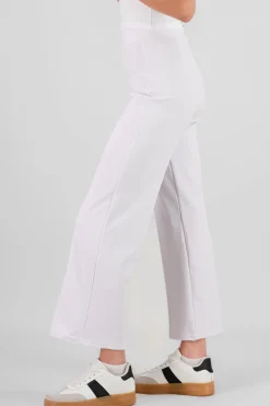 Shasa Straight Pants with Seams