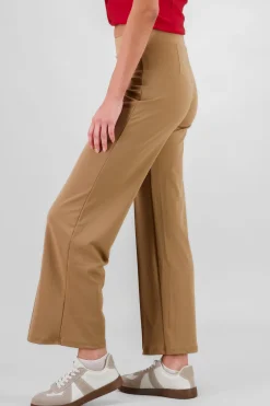 Shasa Straight Pants with Seams