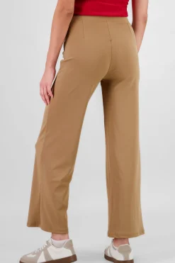 Shasa Straight Pants with Seams