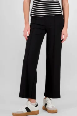 Shasa Straight Pants with Seams